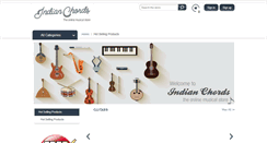 Desktop Screenshot of indianchords.com